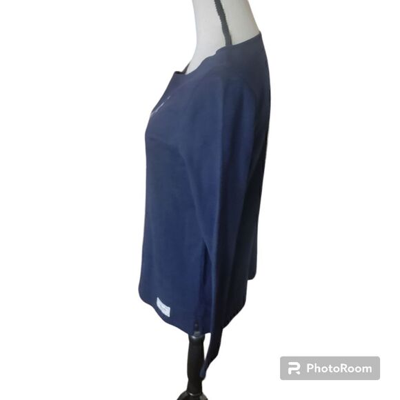 Talbots 100% Cotton Long Sleeved Graphic Top. Size M. - Picture 3 of 8